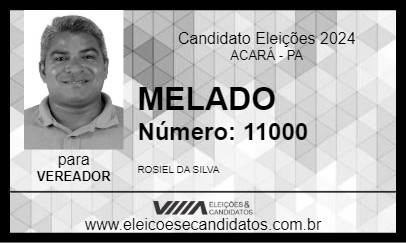 Candidato MELADO 2024 - ACARÁ - Eleições