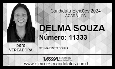 Candidato DELMA SOUZA 2024 - ACARÁ - Eleições