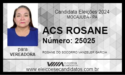 Candidato ACS ROSANE 2024 - MOCAJUBA - Eleições