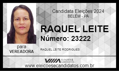 Candidato RAQUEL LEITE 2024 - BELÉM - Eleições