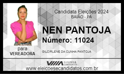 Candidato NEN PANTOJA 2024 - BAIÃO - Eleições