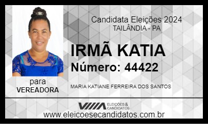 Candidato IRMÃ KATIA 2024 - TAILÂNDIA - Eleições