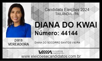 Candidato DIANA DO KWAI 2024 - TAILÂNDIA - Eleições