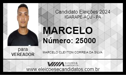 Candidato MARCELO 2024 - IGARAPÉ-AÇU - Eleições