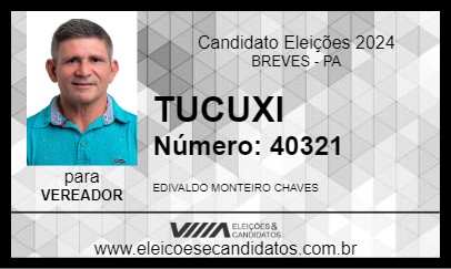 Candidato TUCUXI 2024 - BREVES - Eleições