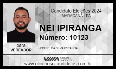 Candidato NEI IPIRANGA 2024 - MARACANÃ - Eleições