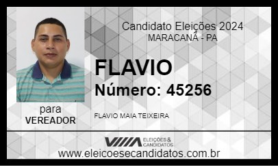 Candidato FLAVIO 2024 - MARACANÃ - Eleições