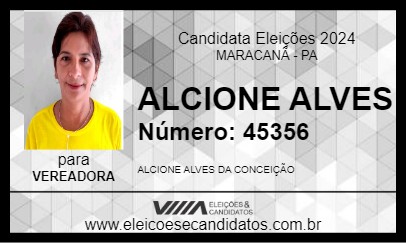 Candidato ALCIONE ALVES 2024 - MARACANÃ - Eleições