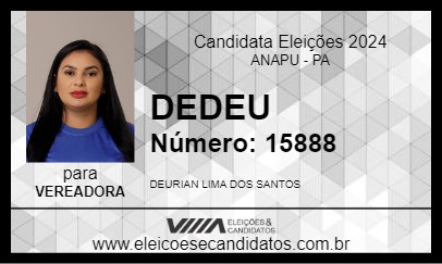 Candidato DEDEU 2024 - ANAPU - Eleições