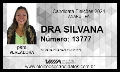 Candidato DRA SILVANA 2024 - ANAPU - Eleições