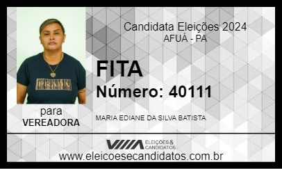 Candidato FITA 2024 - AFUÁ - Eleições