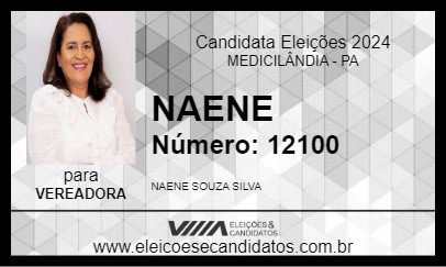 Candidato NAENE 2024 - MEDICILÂNDIA - Eleições