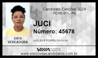 Candidato JUCI 2024 - PEIXE-BOI - Eleições