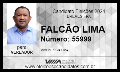 Candidato FALCÃO LIMA 2024 - BREVES - Eleições