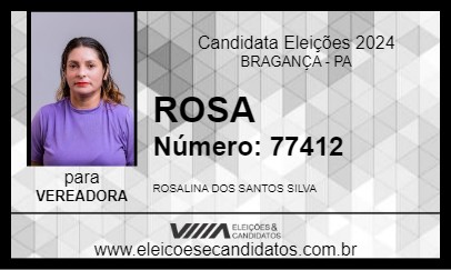 Candidato ROSA 2024 - BRAGANÇA - Eleições