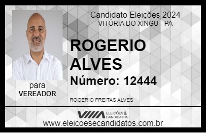 Candidato ROGERIO ALVES 2024 - VITÓRIA DO XINGU - Eleições