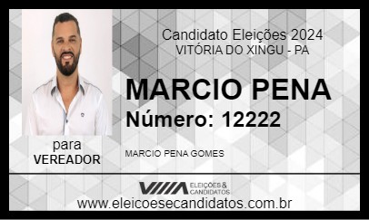 Candidato MARCIO PENA 2024 - VITÓRIA DO XINGU - Eleições