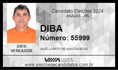 Candidato DIBA 2024 - ANAJÁS - Eleições