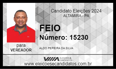 Candidato FEIO 2024 - ALTAMIRA - Eleições