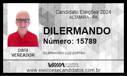 Candidato DILERMANDO 2024 - ALTAMIRA - Eleições