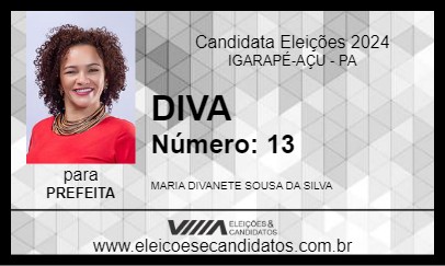 Candidato DIVA 2024 - IGARAPÉ-AÇU - Eleições