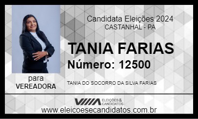 Candidato TANIA FARIAS 2024 - CASTANHAL - Eleições