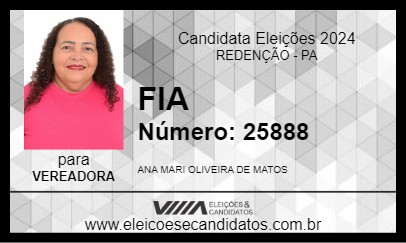 Candidato FIA 2024 - REDENÇÃO - Eleições