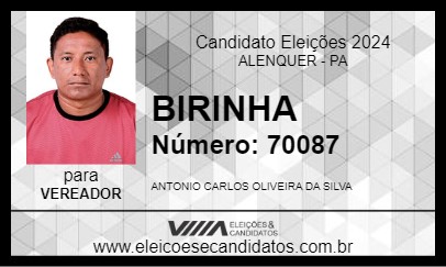 Candidato BIRINHA 2024 - ALENQUER - Eleições