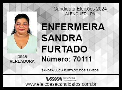 Candidato ENFERMEIRA SANDRA FURTADO 2024 - ALENQUER - Eleições