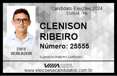 Candidato CLENISON RIBEIRO 2024 - CURUÁ - Eleições