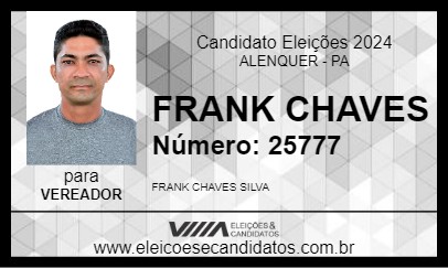 Candidato FRANK CHAVES 2024 - ALENQUER - Eleições