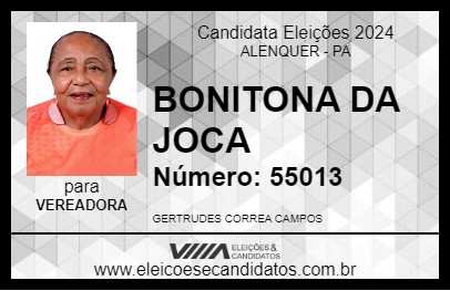 Candidato BONITONA DA JOCA 2024 - ALENQUER - Eleições