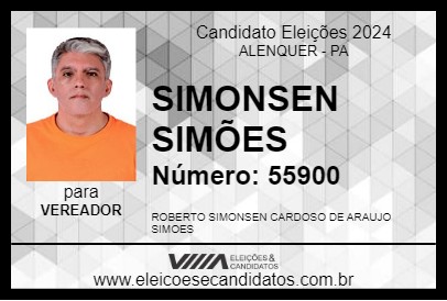 Candidato SIMONSEN SIMÕES 2024 - ALENQUER - Eleições