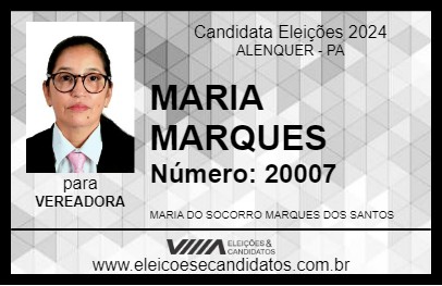 Candidato MARIA MARQUES 2024 - ALENQUER - Eleições