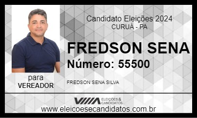 Candidato FREDSON SENA 2024 - CURUÁ - Eleições