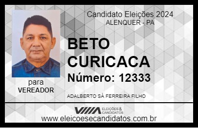 Candidato BETO CURICACA 2024 - ALENQUER - Eleições