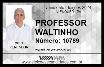 Candidato PROFESSOR WALTINHO 2024 - ALENQUER - Eleições