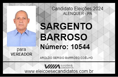 Candidato SARGENTO BARROSO 2024 - ALENQUER - Eleições