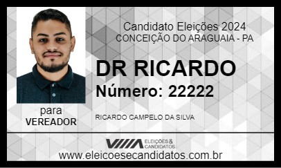 Candidato DR RICARDO 2024 - CONCEIÇÃO DO ARAGUAIA - Eleições