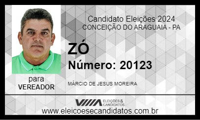 Candidato ZÓ 2024 - CONCEIÇÃO DO ARAGUAIA - Eleições