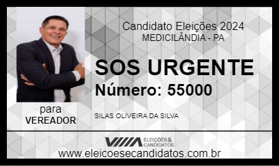 Candidato SOS URGENTE 2024 - MEDICILÂNDIA - Eleições