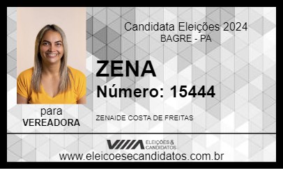 Candidato ZENA 2024 - BAGRE - Eleições