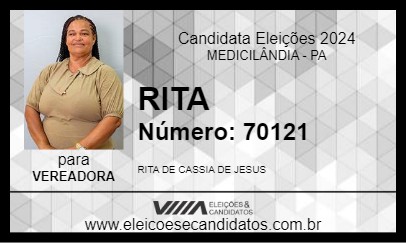 Candidato RITA 2024 - MEDICILÂNDIA - Eleições