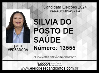 Candidato SILVIA NAGIBÃO 2024 - PARAGOMINAS - Eleições