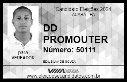 Candidato DD PROMOUTER 2024 - ACARÁ - Eleições