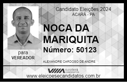 Candidato NOCA DA MARIQUITA 2024 - ACARÁ - Eleições