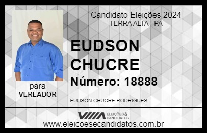 Candidato EUDSON CHUCRE 2024 - TERRA ALTA - Eleições