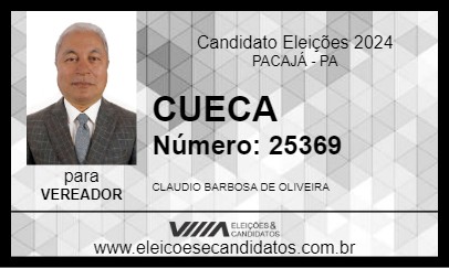 Candidato CUECA 2024 - PACAJÁ - Eleições