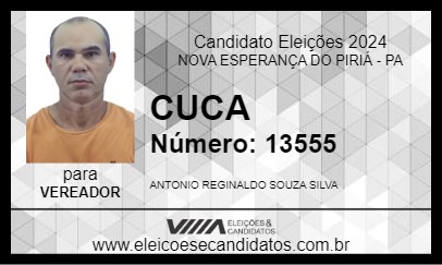 Candidato CUCA 2024 - NOVA ESPERANÇA DO PIRIÁ - Eleições