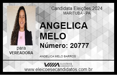 Candidato PROFESSORA ANGÉLICA 2024 - MARITUBA - Eleições